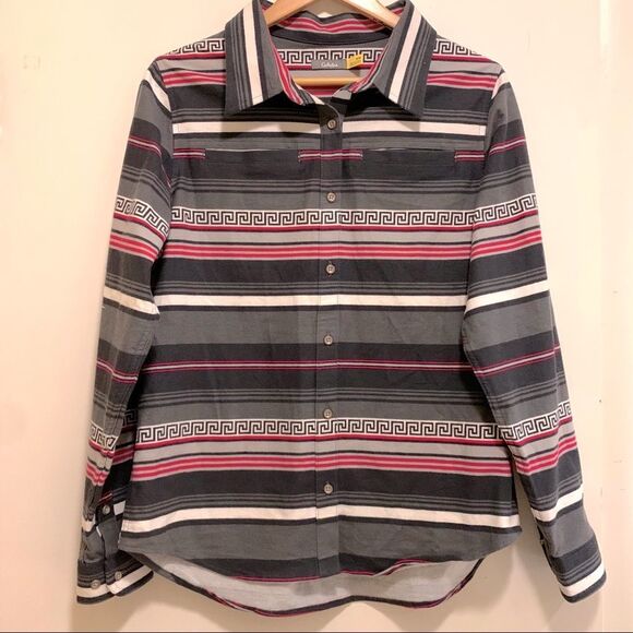 Cabela’s Flannel Shirt Sz M Button Front Western Print—like new! - Picture 14 of 14